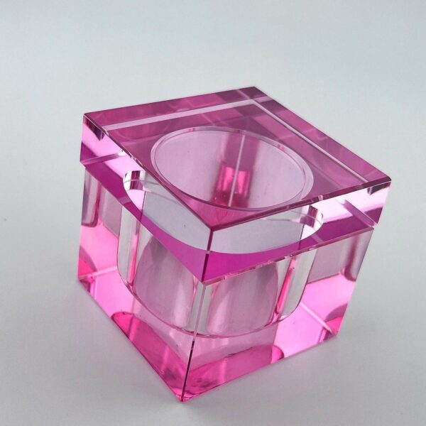 Pink Square Dappen Dish